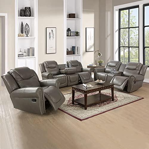 Rediscover Comfort: Our Review of the Ocstta Leather Recliner Set