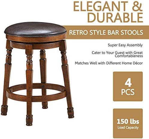 Discover Comfort: Our Review of COSTWAY's Swivel Bar Stools