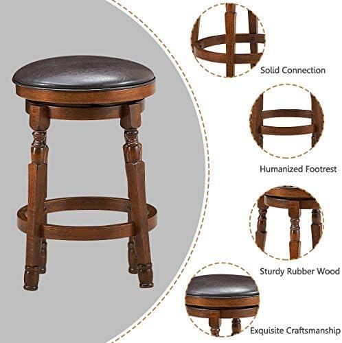 Discover Comfort: Our Review of COSTWAY's Swivel Bar Stools