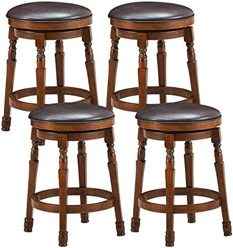 Discover Comfort: Our Review of COSTWAY's Swivel Bar Stools