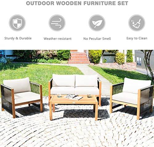 Discovering⁢ Comfort: Our ⁢Review‌ of Tangkula's Elegant Outdoor Furniture ​Set