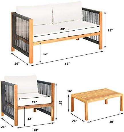 Discovering Comfort: Our Review of Tangkula's Elegant ⁤Outdoor Furniture Set