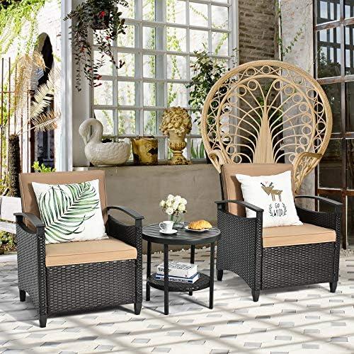 Unwinding in Style: Our Experience with Tangkula's Rattan Set