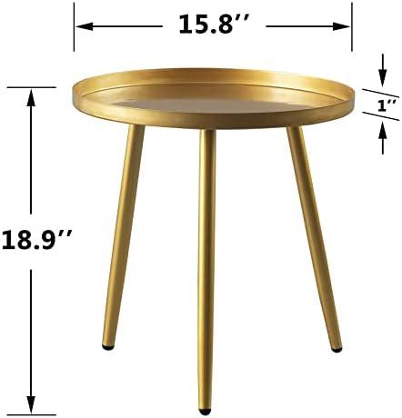 Transform Any Space: Our Review of CADANI's Round Side Table