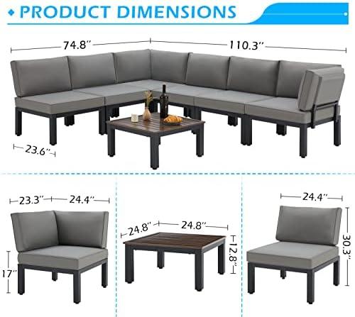 Exploring Comfort and Style: Our Take on AECOJOY's Patio Set