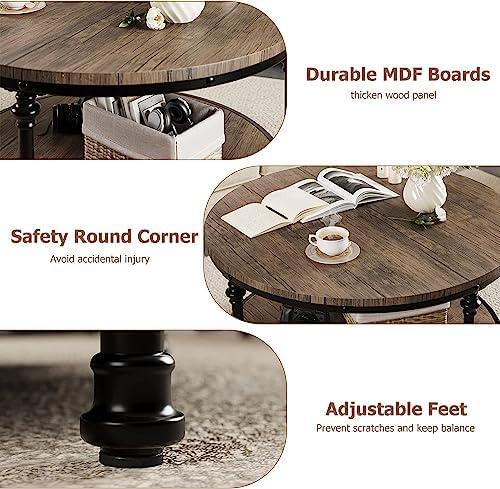 Discovering Elegance: Our Review of GAOMON's Round Coffee Table