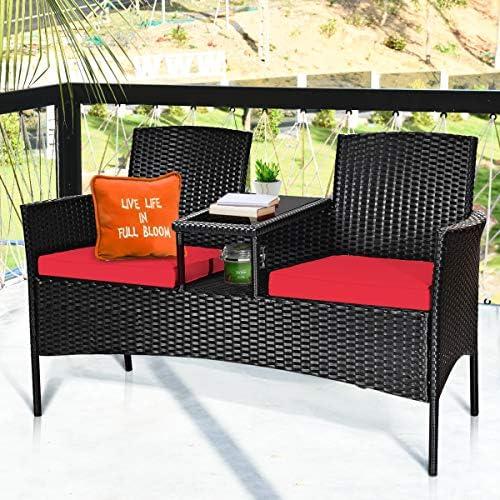 Transforming Our Outdoor Space with Tangkula's Wicker Set