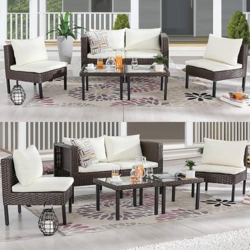 Creating Cozy Outdoor Spaces: Our Review of PatioFestival's 6-Piece Set