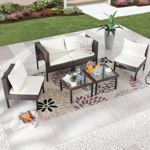 Creating Cozy Outdoor Spaces: Our Review of PatioFestival's 6-Piece Set