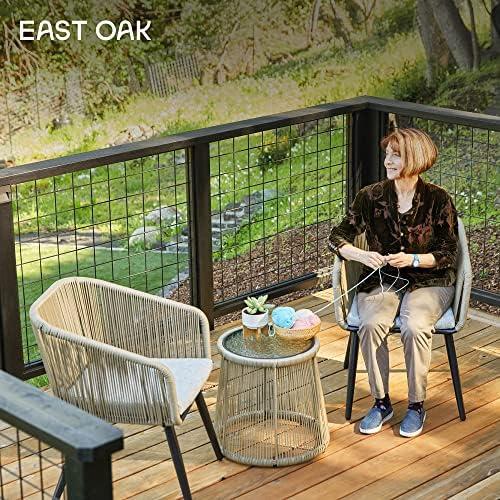 Exploring Comfort and Style: Our Review of EAST OAK's Patio Set