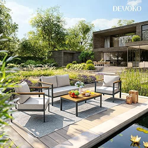 Transforming Our Outdoor Space: A Review of Devoko's 4-Piece Set