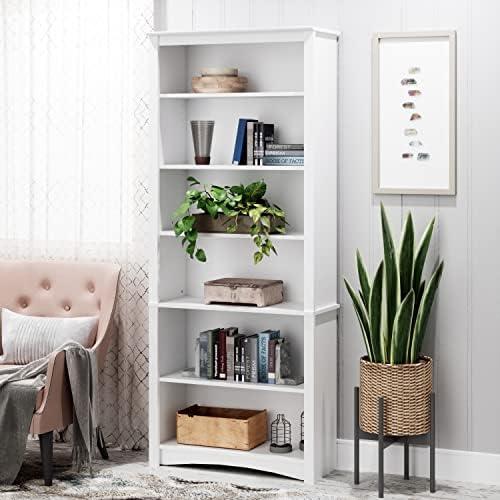 Elevate Our Space: A Review of Prepac's Chic 6-Shelf Bookcase