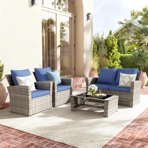 Transforming Our Outdoor Spaces: A Review of VONZOY's Wicker Set