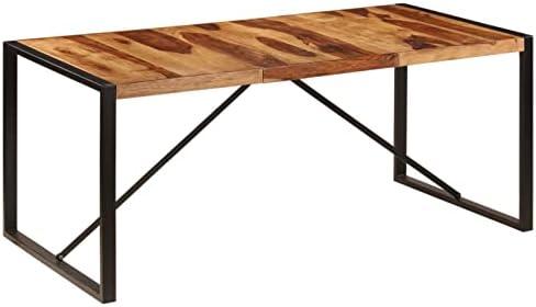 Discovering Gecheer's Unique Industrial Dining Table: Our Review