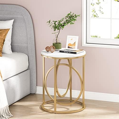 Elevate Our Space: A Review of LITTLE⁣ TREE's Chic End Table