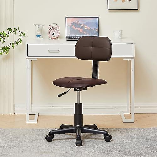 Discover Comfort and Versatility with VECELO's Armless Desk Stool