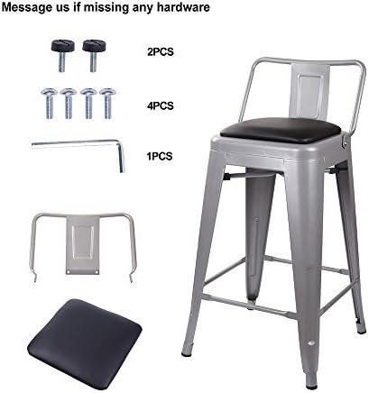 Experience Comfort and Style with GIA's 24-Inch Bar Stool