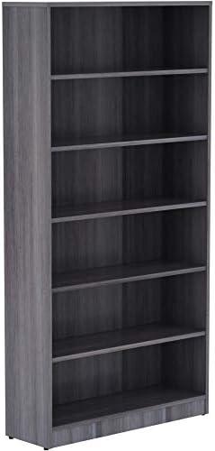 Our Take on the Lorell Weathered Charcoal Bookcase: A Review