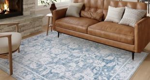 Discover Our Take on the Uphome Vintage Floral Area Rug