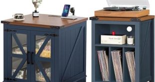 Exploring Style and Functionality: Our Review of the Blue Record Player Stand