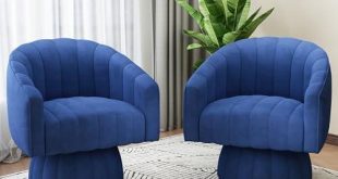 Discovering Comfort: Our Take on the Navy Blue Accent Chairs