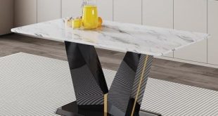 Transforming Our Dining Space with the Faux Marble Table