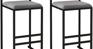 Elevate Our Space: Review of Chic High Bar Stools Duo