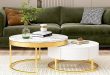 Unveiling Our Modern Round Coffee Table: Chic, Functional, Perfect!