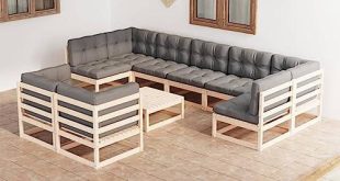 Unwind in Style: Our Review of the Rustic Pinewood Lounge Set