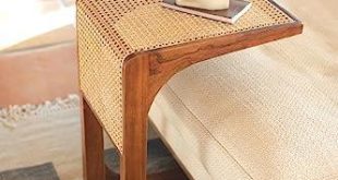 Exploring the Charm of KALALOU’s Woven Cane Side Table