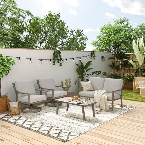 Creating Cozy Moments: Our Review of the HAPPATIO Patio Set