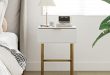 Stylish Storage: Our Review of the Masupu Gold Nightstand