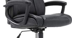 Elevate Our Workspace: Reviewing the Serta Bonded Leather Chair