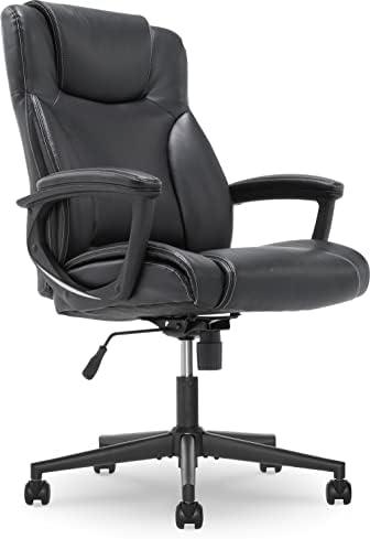 Elevate Our Workspace: Reviewing the Serta Bonded Leather Chair