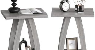 Enhancing Our Space: A Review of the FROMJBEST Side Table Set