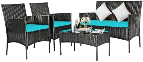 Creating Cozy Moments: Our Take on the DORTALA Rattan Set