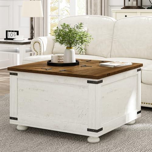 Why We Love the MaverickFurni Farmhouse Coffee Table