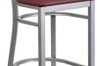 Elevate Our Space: The EMMA + OLIVER Burgundy Barstool