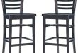 Elevate Our Space with Edgewood Dark Brown Bar Stools Review