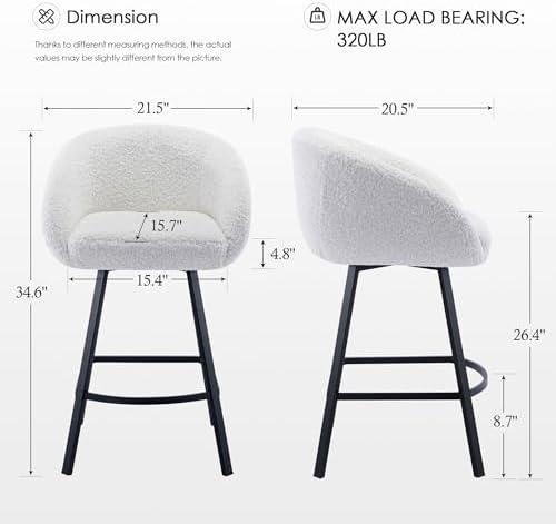 Elevate Our Space: Reviewing the Zesthouse 26''‍ Bar Stools