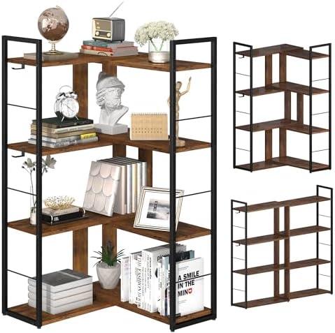 Exploring Our New Corner Book Shelf: Versatile & Stylish Storage