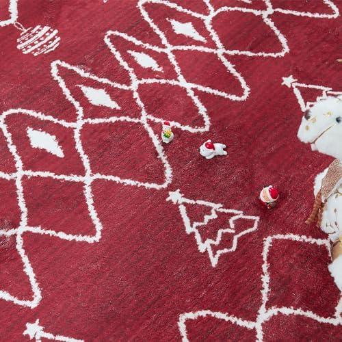 Transforming⁢ Our Space: A Festive Review of Jinchan's Rug