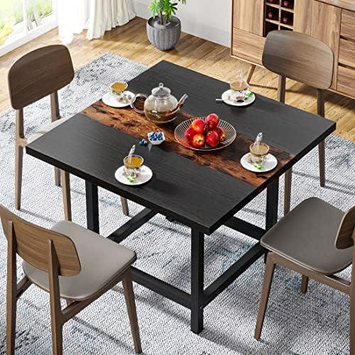 Discovering Functionality and⁤ Style: Our Review of LITTLE TREE's Rustic Black Dining Table