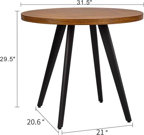 Exploring the Versatility of CTG's Round 80 cm Dining Table