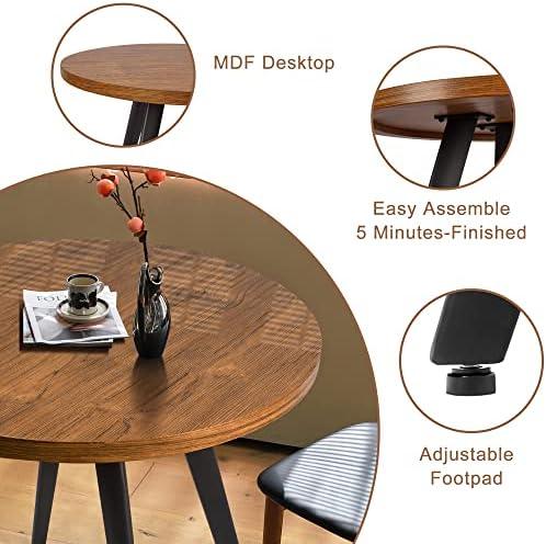 Exploring the Versatility of CTG's Round 80 cm Dining Table