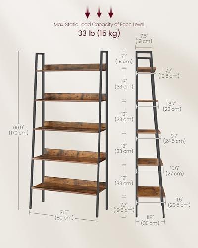 Exploring the Versatility of VASAGLE's Sturdy Bookshelf