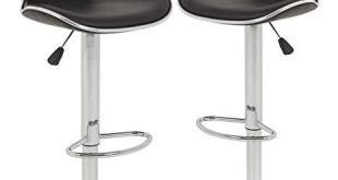 Elevate Our Space: Review of Adjustable Black Bar Stools