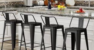 Stylish and Versatile: Our Review of Tongli Metal Bar Stools