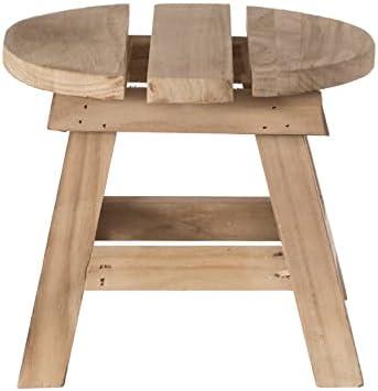 Elevate Our Space with the Vintiquewise Rustic Stool Review