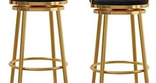 Reviewing the Elegance: Lsoiup Modern Bar Stools Set